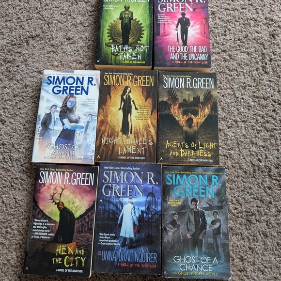 2/$20 Simon R. Green Book Collection 8 Titles - Picture 2 of 2